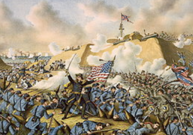 The Battle of Fort Fisher Ends