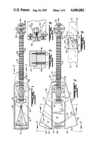 Expandible and collapsible acoustic guitar