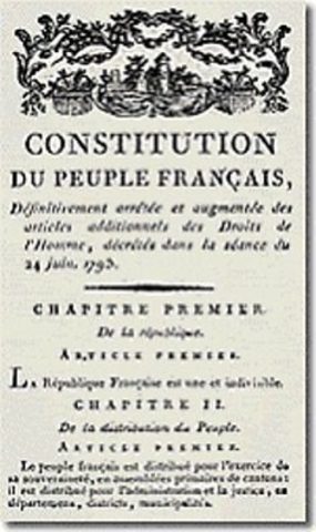 PRIMERA CONSTITUCIÓ FRANCESA