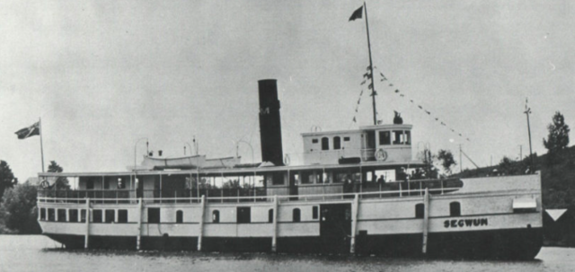 Steamships begin crossing the English Channel