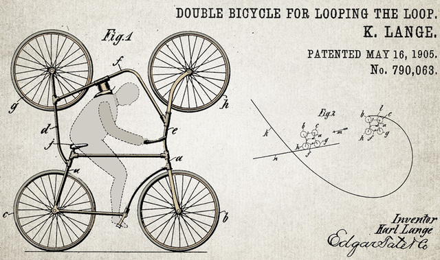 Double Bicycle For Looping the Loop