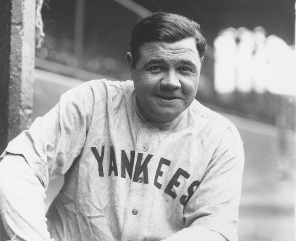 Babe Ruth breaks his own record