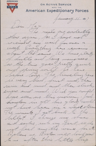 Letter to mother from Edgar D. Andrews