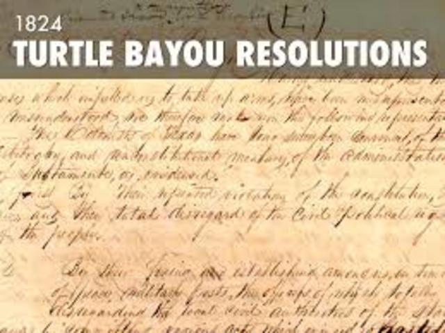Turtle Bayou Resolutions