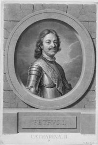 Peter the Great’s “Great Embassy” trip to western Europe