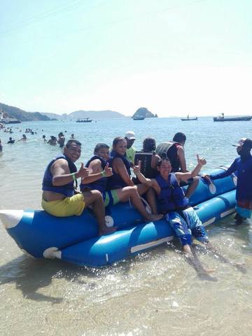 I WALK WITH MY DAD TO SANTA MARTA