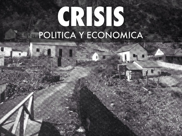 Crísis economica