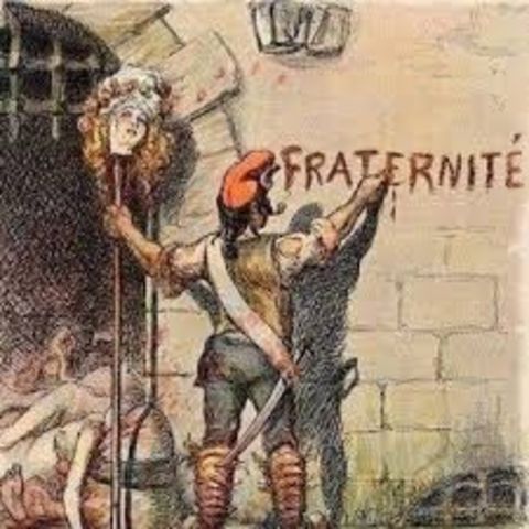 Estallido de la Revolución Francesa.