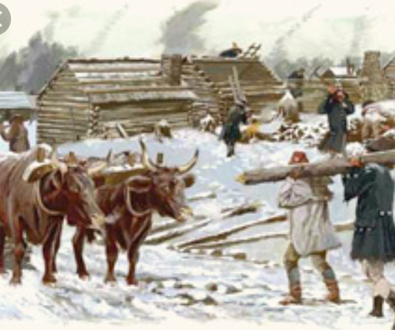 The Encampment of Valley Forge