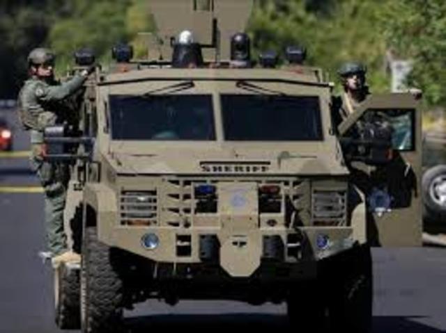 First armored car robbery