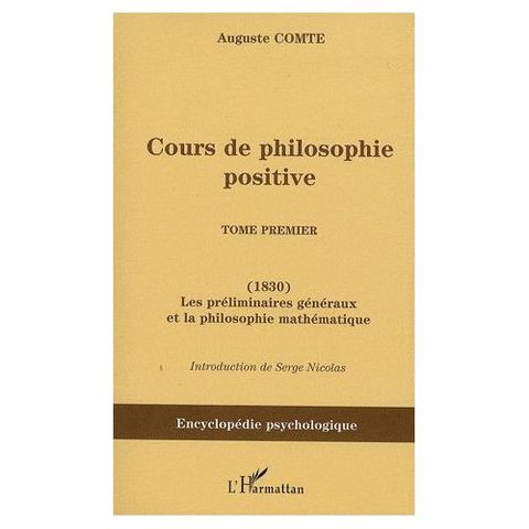 Cours de philosophie positive (1er tomo)