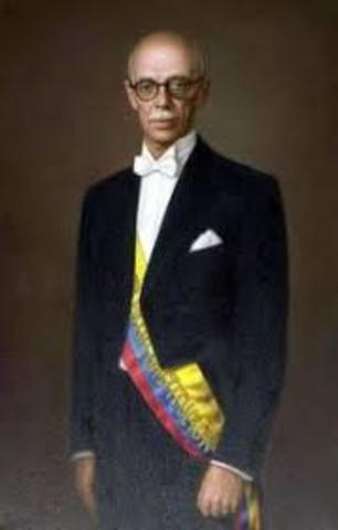 José María Velasco Ibarra  4ta Presidencia (1960 – 1961)