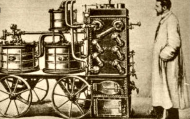 Invención de la máquina de vapor(1769)