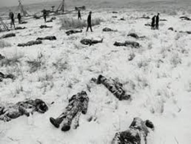 Massacre At wounded Knee