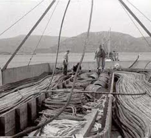 Cableado telegráfico trasatlántico