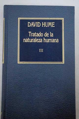 Tratado de la naturaleza humana (3er tomo)