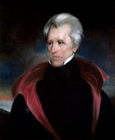 Andrew Jackson elected President