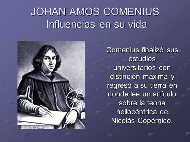 COMENIO, padre de la pedagogía 1592