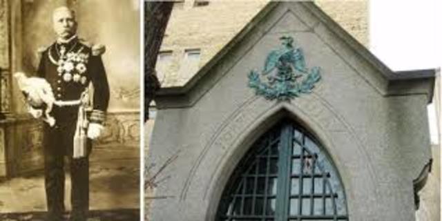 restos de Porfirio Díaz