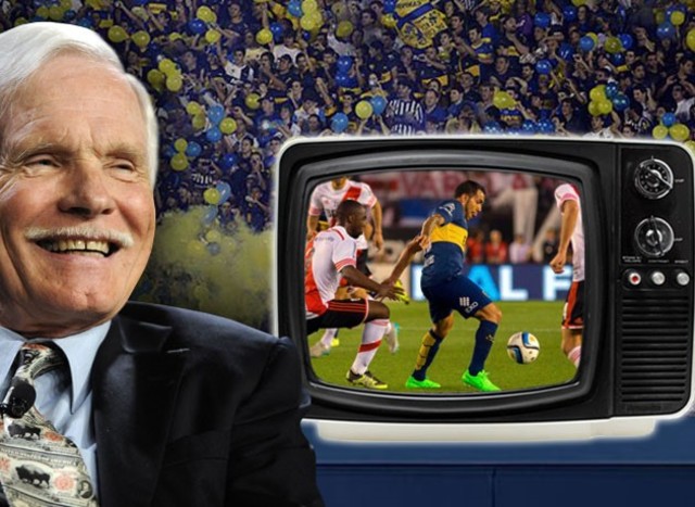 Ted Tuurner empieza la primer super estación de T.V