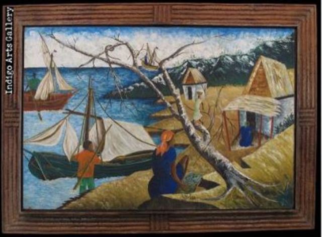 Seaside Village por Gesner Abelard