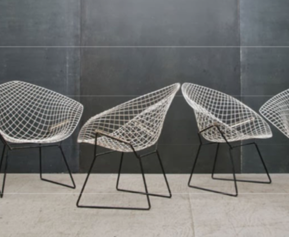 Silla Diamond, Harry Bertoia, Knoll