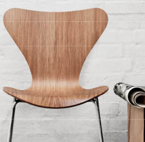 Silla Serie 7, Arne Jacobsen, Fritz Hansen