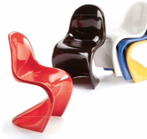 Panton Chair, Verner Panton, Vitra