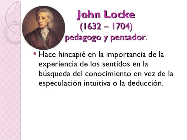 JOHN LOCKE (1632-1704)