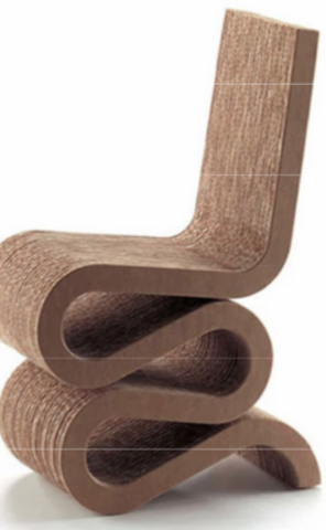 Wiggle Side Chair, Frank Gehry, Vitra