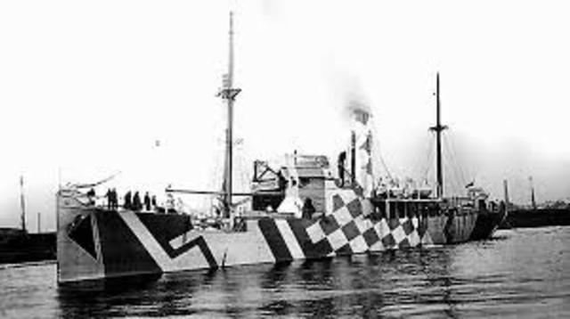 Colourful makeovers meant WWI ships hid in plain sight