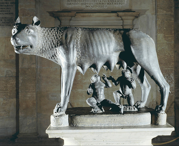 Romulus och Remus myten