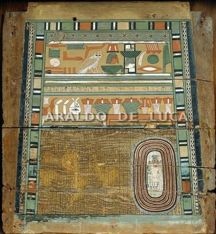 Sarcófago de Sepi - XII Dinastía (1938-1759 a. C.) (fecha aproximada 1938-1759 a.C., Dinastía XII)