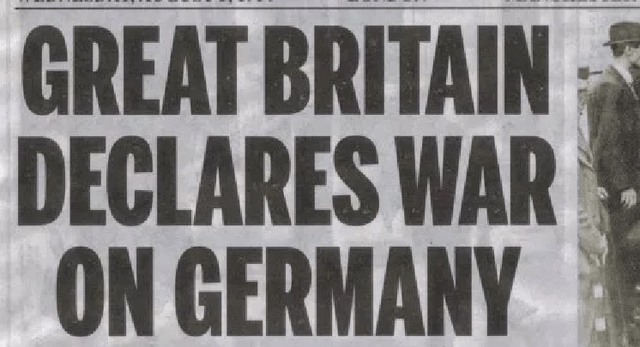 (EU) Britain declares war on Germany