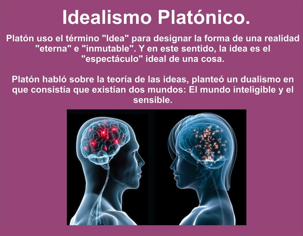 1450 AC  EL IDEALISMO