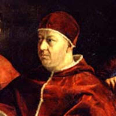 Leone X proclama l'indulgenza plenaria