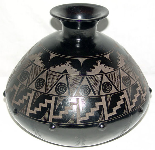 Greek black-figure style of pottery