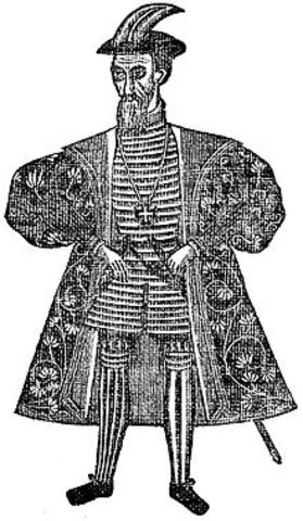 Visit of Portuguese explorer Diego Fernandes Pereira