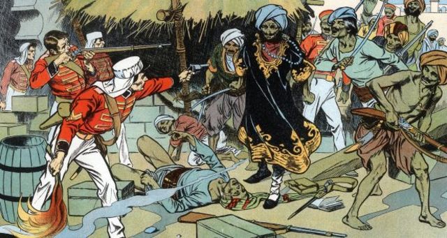 Britain takes control of India