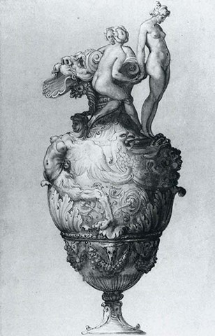 Francesco Salviati, Studio per una brocca, Oxford, Ashmolean Museum, 1550-60