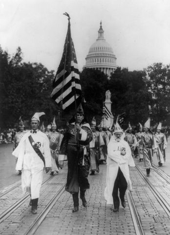 KKK Marches In Capitol