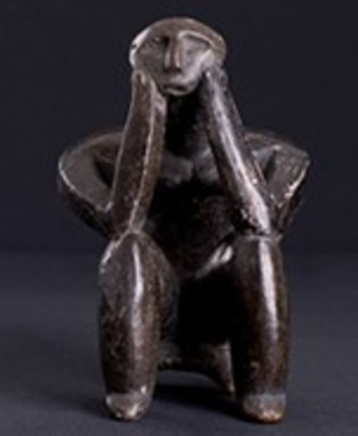 Thinker of Cernavoda (Cave Art)