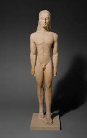 Marble Statue of Kouros (archaic)