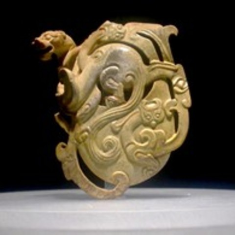 Jade carving