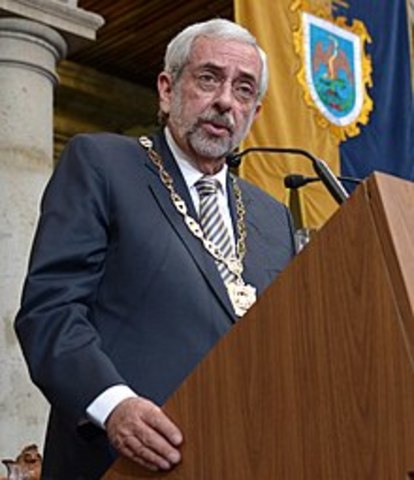 Enrique Graue Wiechers toma posesión de la rectoría de la UNAM