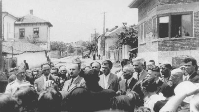 Demonstración de los judíos en Sofía