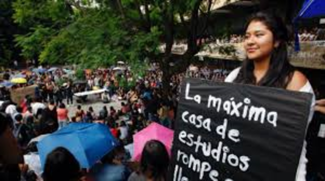 Paro en la UNIVERSIDAD