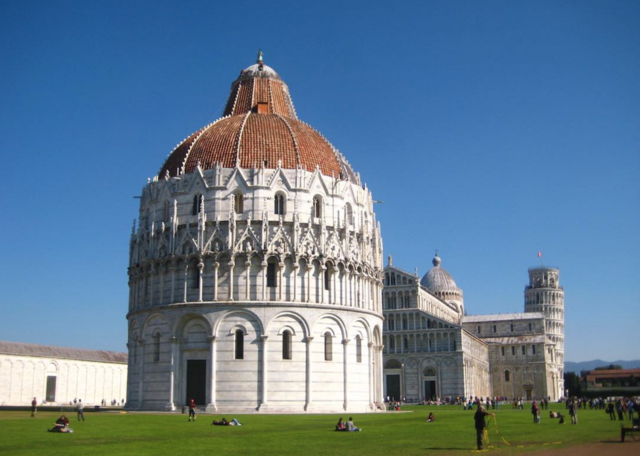 Púlpito del Baptisterio de Pisa (Gótico italiano)