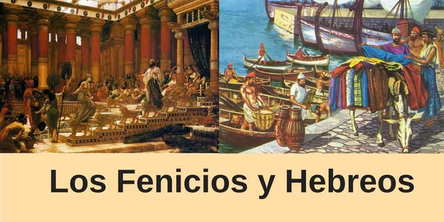 Fenicios y Hebreos