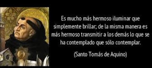 SANTO TOMAS DE AQUINO